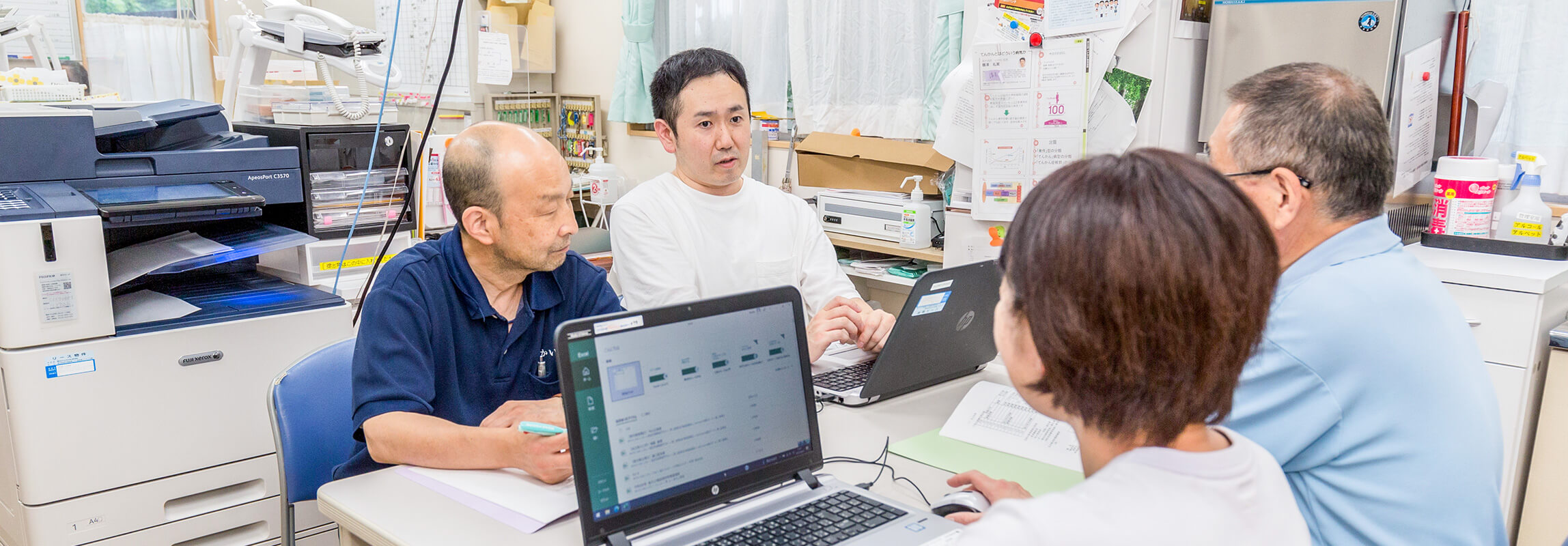 経営理念がそのまま現れている職場です