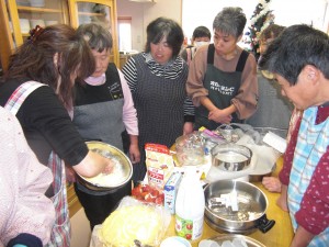 12月クリスマスケーキ作り会
