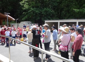 足尾小学校との交流会