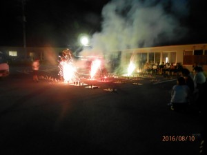 夏のイベント 夕涼み・くじ引き♪