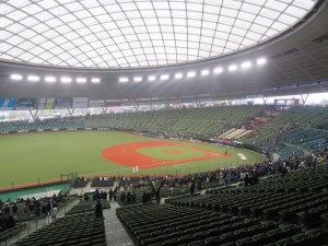 プロ野球観戦(オープン戦)西武ライオンズVS中日ドラゴンズ