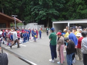 足尾小学校との交流会