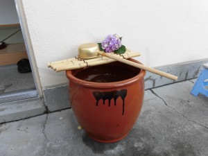 すかい寮 「わさびとからし」の茶道教室(7月)