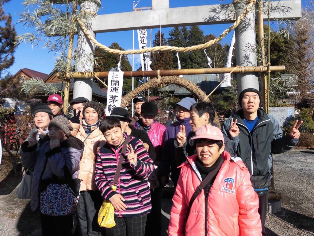 すかい寮 初詣