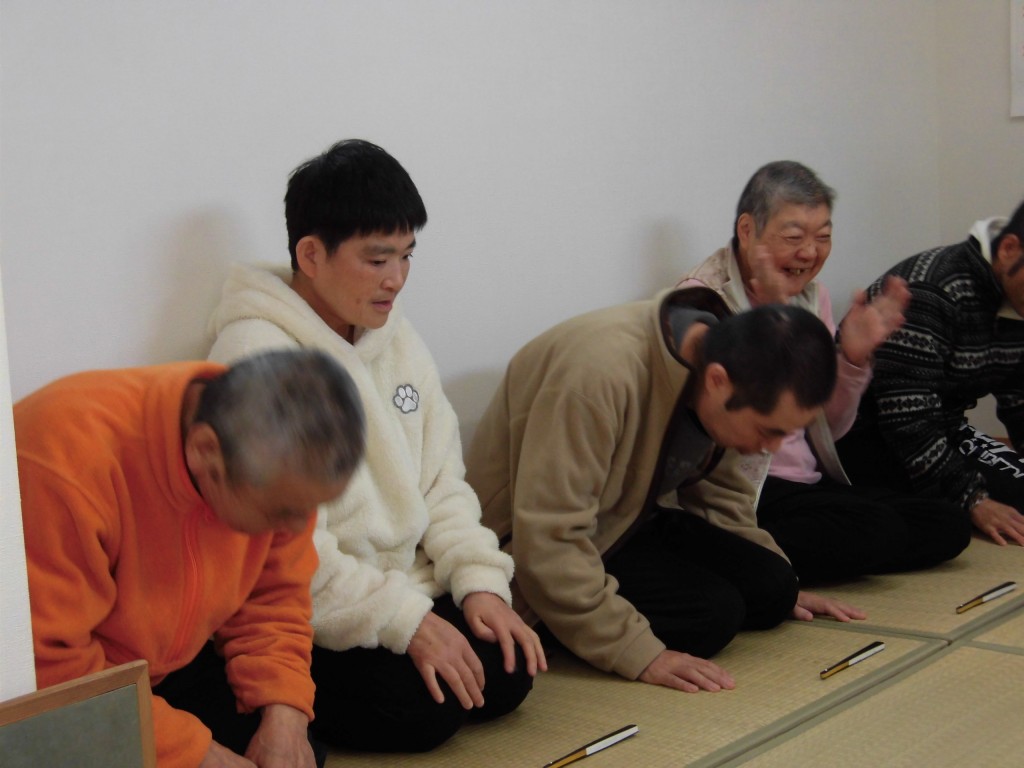 すかい寮 12月茶道教室